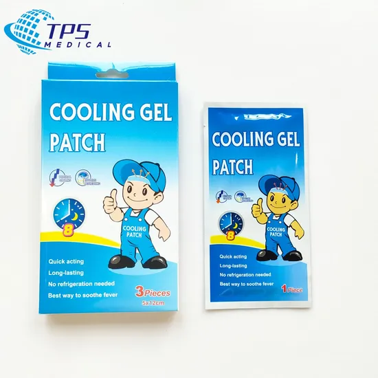 Patch de resfriamento de produtos médicos pronto para uso